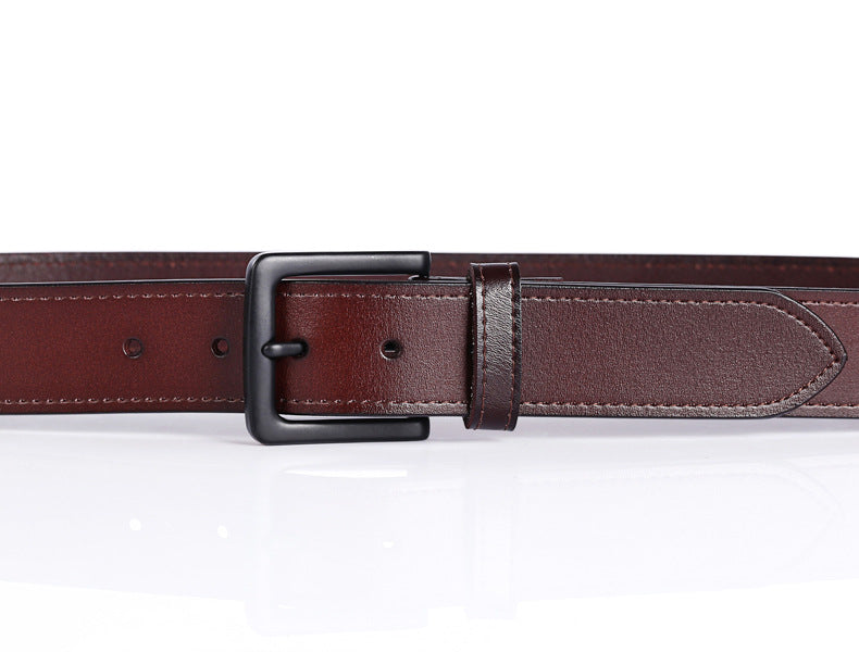 Men's Buckle Belt Simple Business Leisure - Premium Riemen from My Store - Just €23.86! Shop now at KIYOO Royal Brand