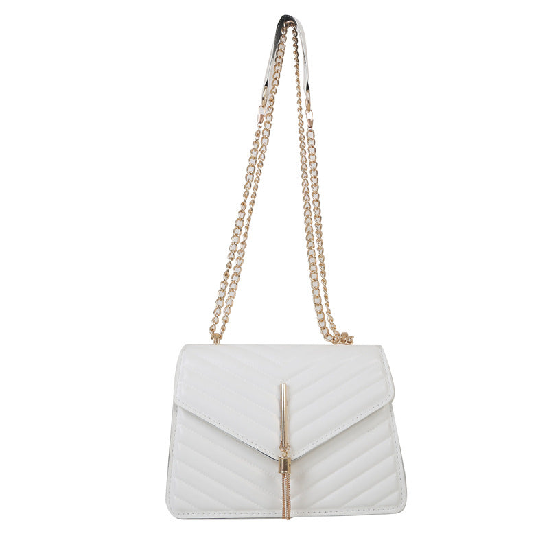 New Temperament Pure Color One Shoulder Retro Crossbody Small Square Bag - Premium Damestas from My Store - Just €22.73! Shop now at KIYOO Royal Brand