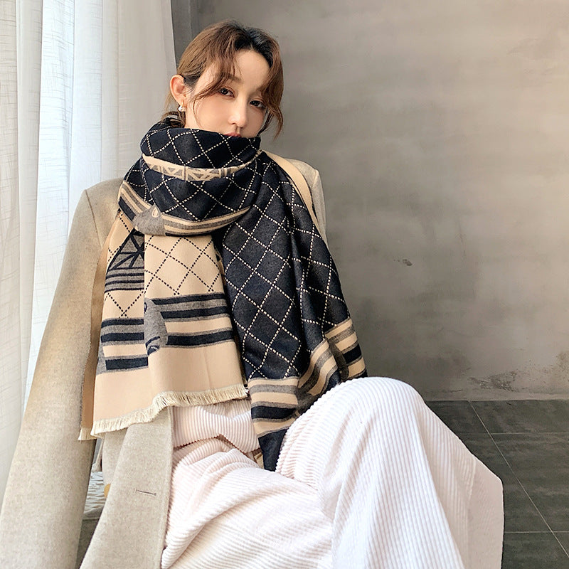 Ta Cashmere Warm Scarf Keep Warm - Premium Sjaals & omslagdoeken from My Store - Just €40.94! Shop now at KIYOO Royal Brand