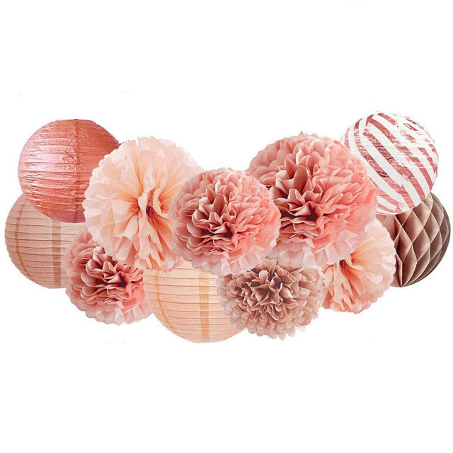 Party Pom Poms Lantaarn - Premium  from My Store - Just €34.04! Shop now at KIYOO Royal Brand