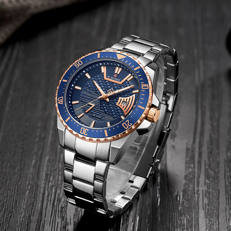 Men's Fashion Trend Large Dial Waterproof Electronic Quartz Watch - Premium Watches from My Store - Just €128.46! Shop now at KIYOO Royal Brand