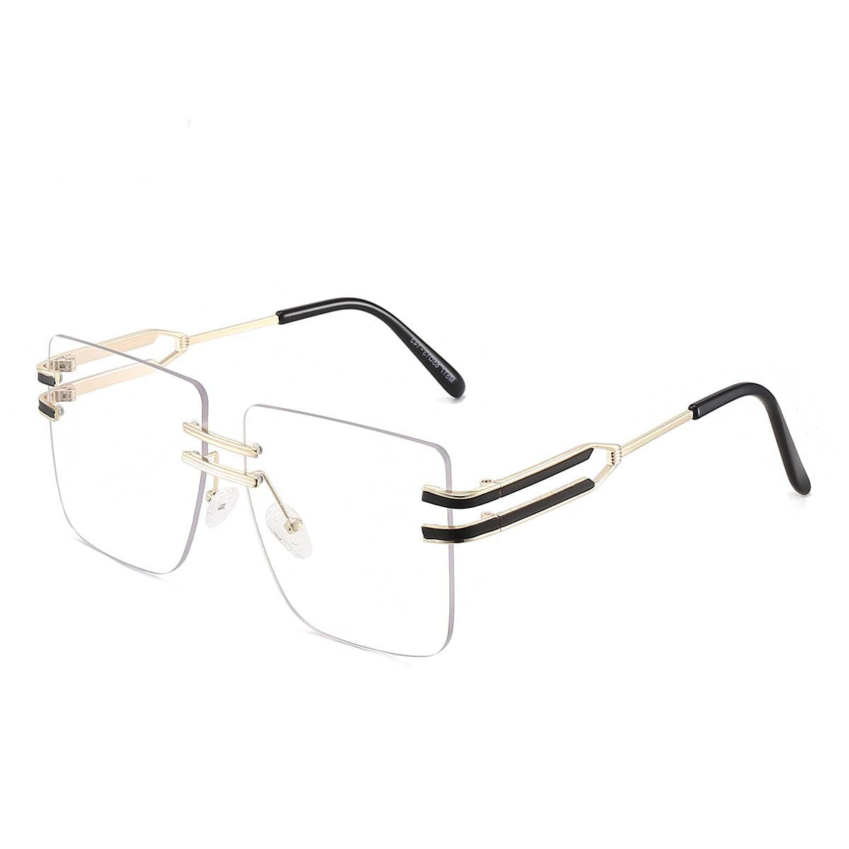 New Fashion Frameless Square Glasses - Premium Zonnebrillen from My Store - Just €24.29! Shop now at KIYOO Royal Brand