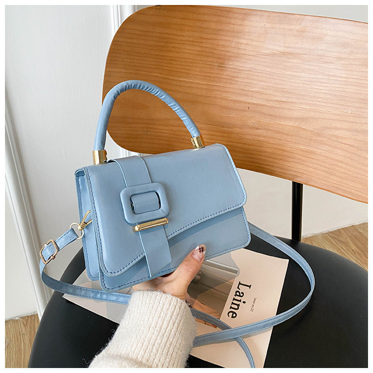 Korean Style Simple Fashion Shoulder Textured Small Square Bag - Premium Damestas from My Store - Just €20.89! Shop now at KIYOO Royal Brand