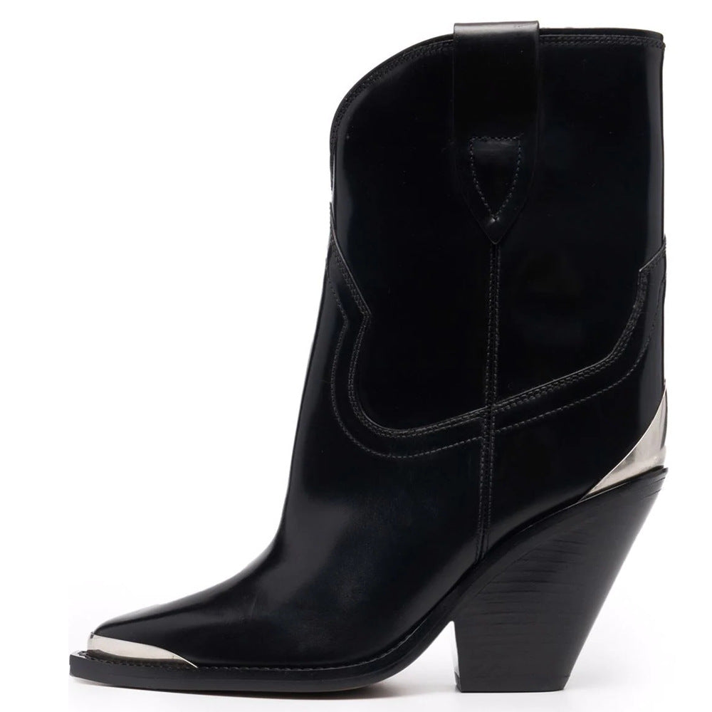 High Heel Pointed Toe Casual Boots Plus Size Women's Knight Boots - Premium Dames laarzen from My Store - Just €139.01! Shop now at KIYOO Royal Brand