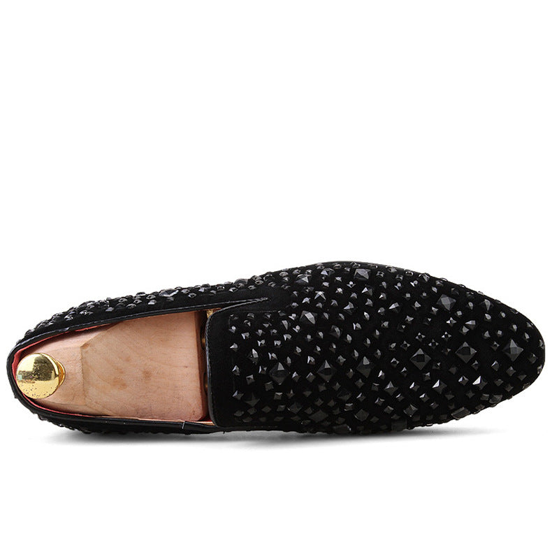 zwarte spikes strassen schoenen - Premium Loafers from My Store - Just €158.54! Shop now at KIYOO Royal Brand