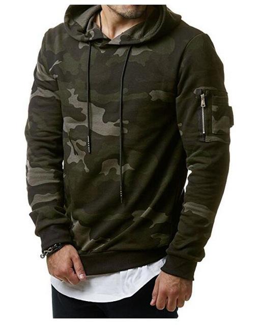 Camouflage Hoodies For Men - Premium Truien & Sweaters from My Store - Just €34.52! Shop now at KIYOO Royal Brand