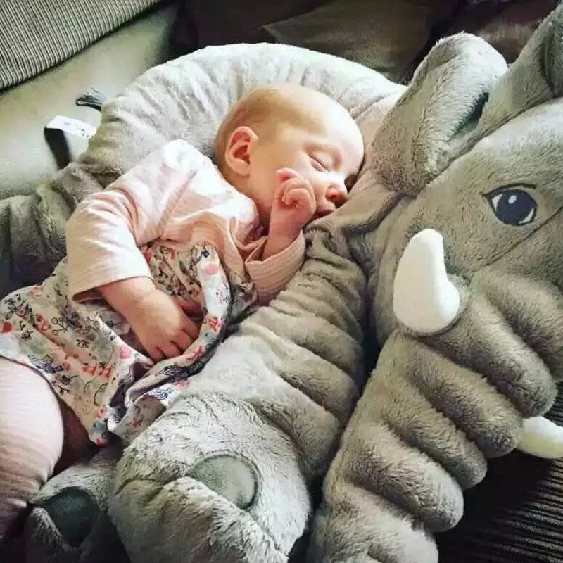 Olifant pop kussen baby