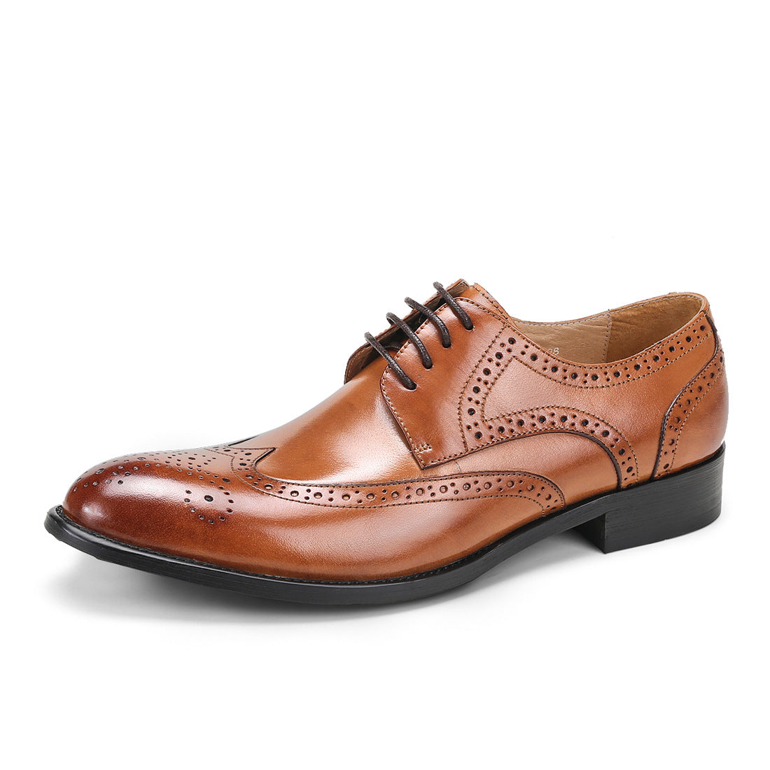 Brogues leather shoes - Premium veterschoenen from My Store - Just €197.38! Shop now at KIYOO Royal Brand