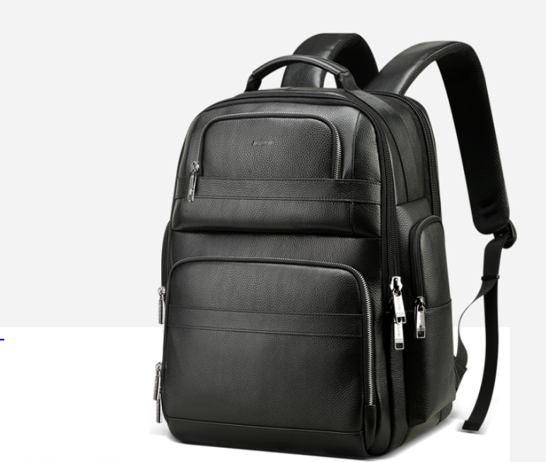 Top layer leather backpack - Premium Tassen & Rugtassen from My Store - Just €404.71! Shop now at KIYOO Royal Brand