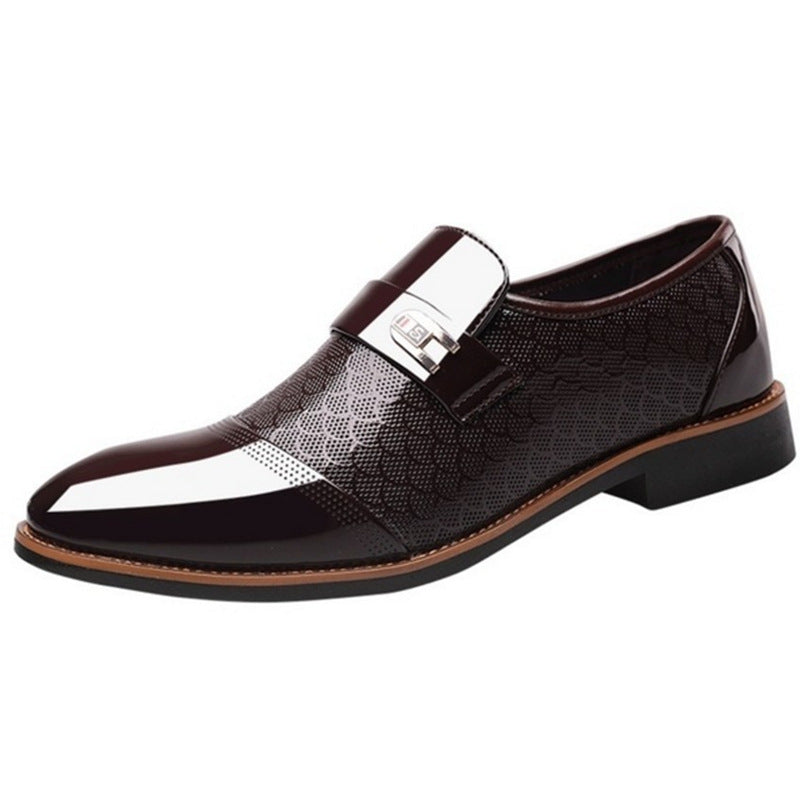 Men's leather shoes men's casual shoes - Premium veterschoenen from My Store - Just €45.90! Shop now at KIYOO Royal Brand