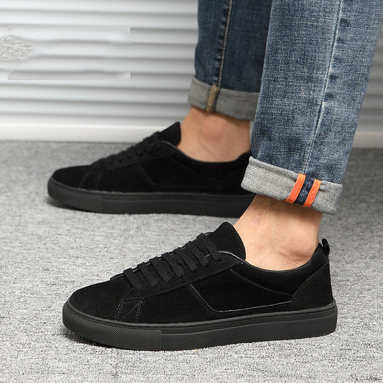 Sneakers Men's Genuine Leather Spring Style Fashion Brand Suede Suede - Premium Sneakers from My Store - Just €60.46! Shop now at KIYOO Royal Brand