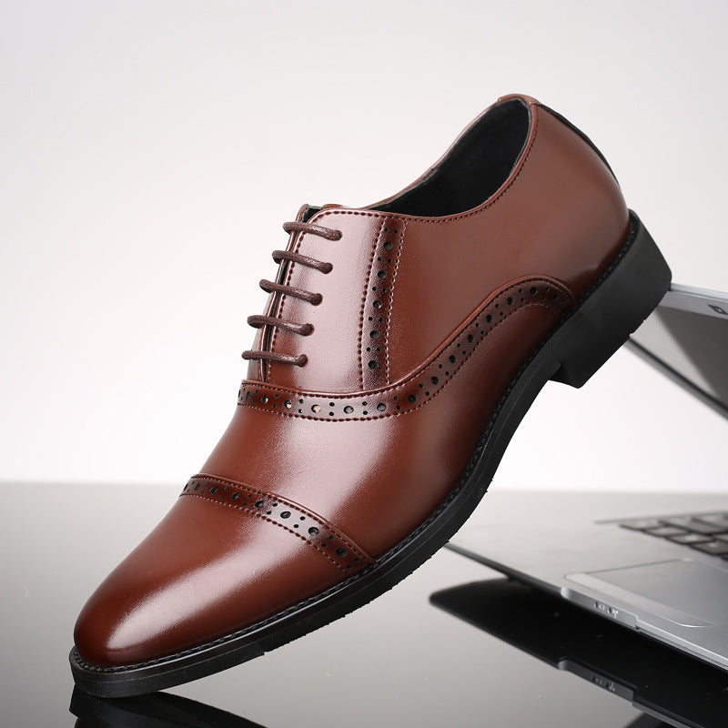 Business dress, England shoes, shoes - Premium veterschoenen from My Store - Just €61.11! Shop now at KIYOO Royal Brand