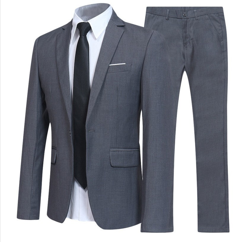 Suit 3-piece Suit Men Get Married In Business - Premium Pakken & Stropdassen from My Store - Just €17.04! Shop now at KIYOO Royal Brand