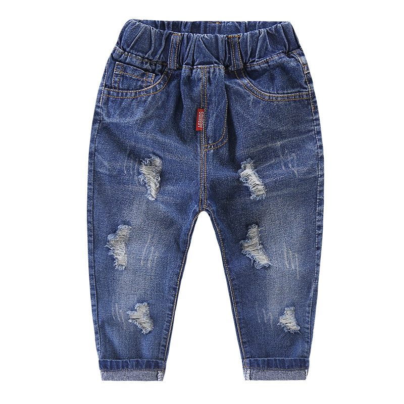 Ripped children's jeans - Premium Jongens broeken from My Store - Just €24.25! Shop now at KIYOO Royal Brand