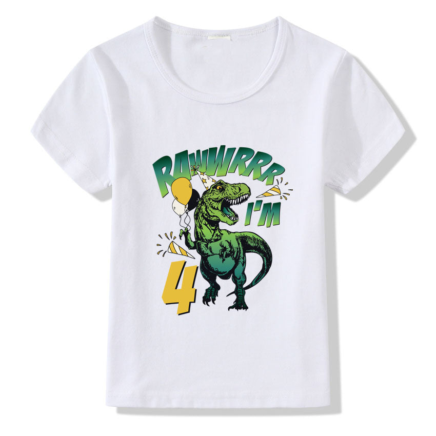 Children's T-shirt Numbers 1-9 Birthday T-shirt - Premium T-shirt Jongens from My Store - Just €14.52! Shop now at KIYOO Royal Brand