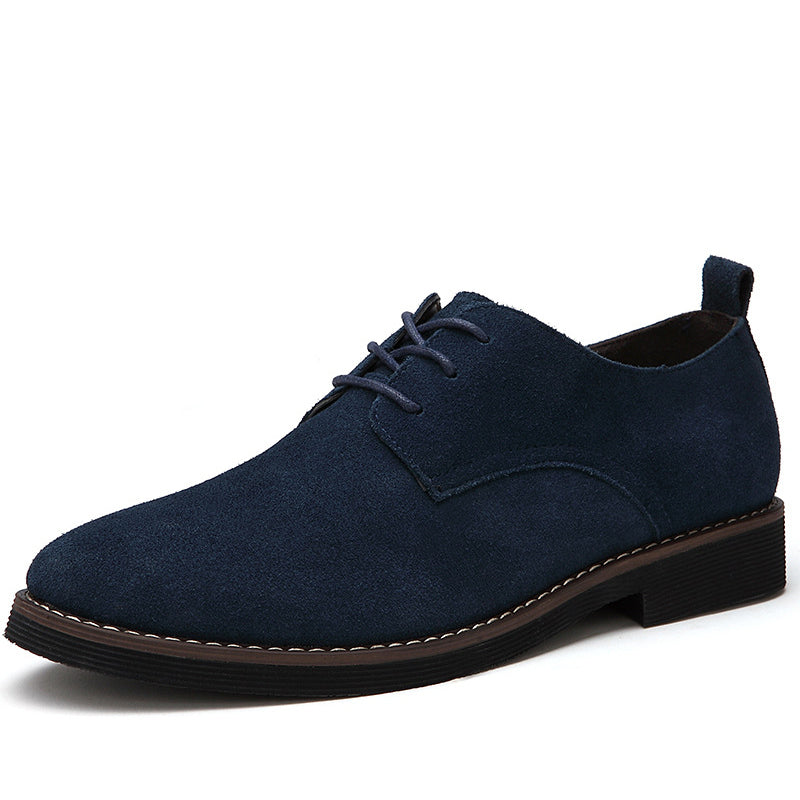 Low to help shallow mouth rubber low heel men's casual shoes - Premium veterschoenen from My Store - Just €79.57! Shop now at KIYOO Royal Brand