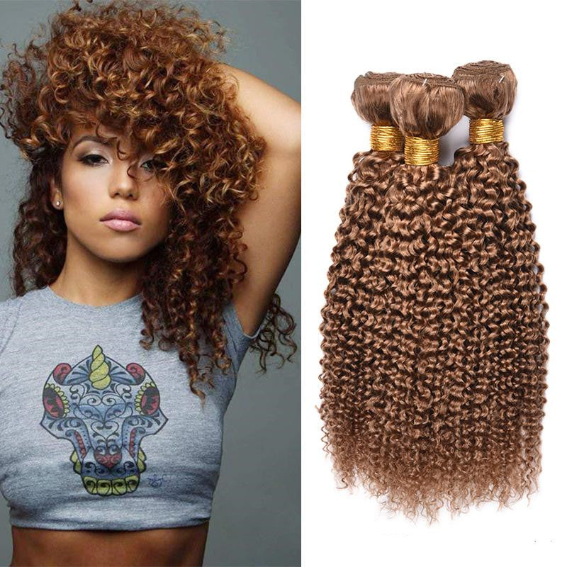 kinky curly wave human hair - Premium Pruiken/Waves from My Store - Just €32.14! Shop now at KIYOO Royal Brand