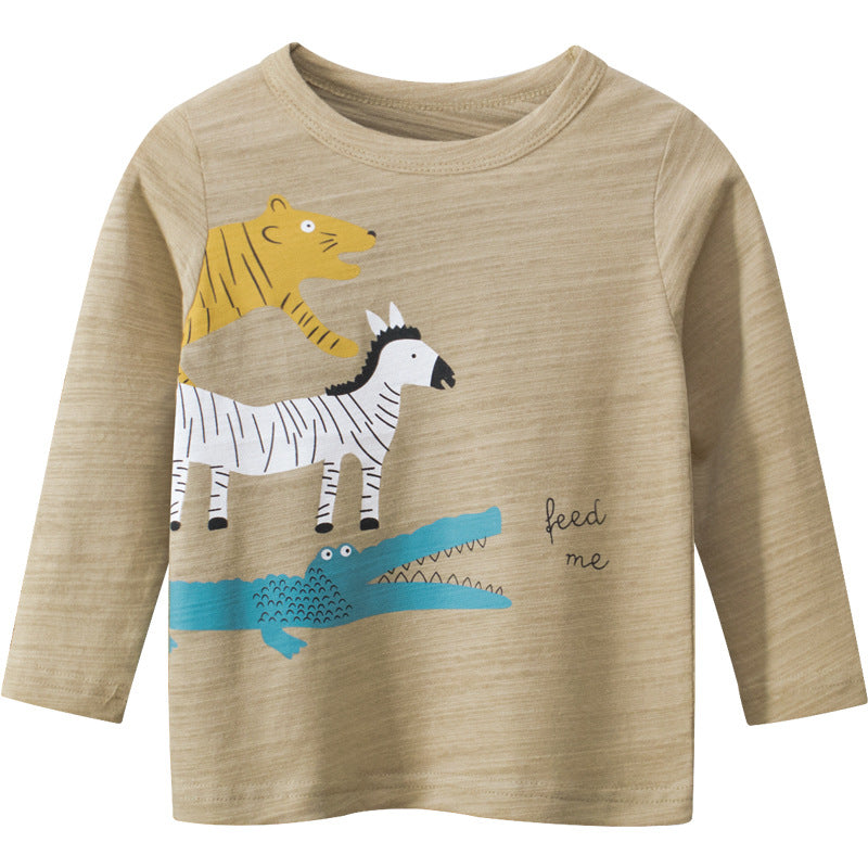 Boys Long Sleeve T-shirt - Premium T-shirt Jongens from My Store - Just €12.45! Shop now at KIYOO Royal Brand