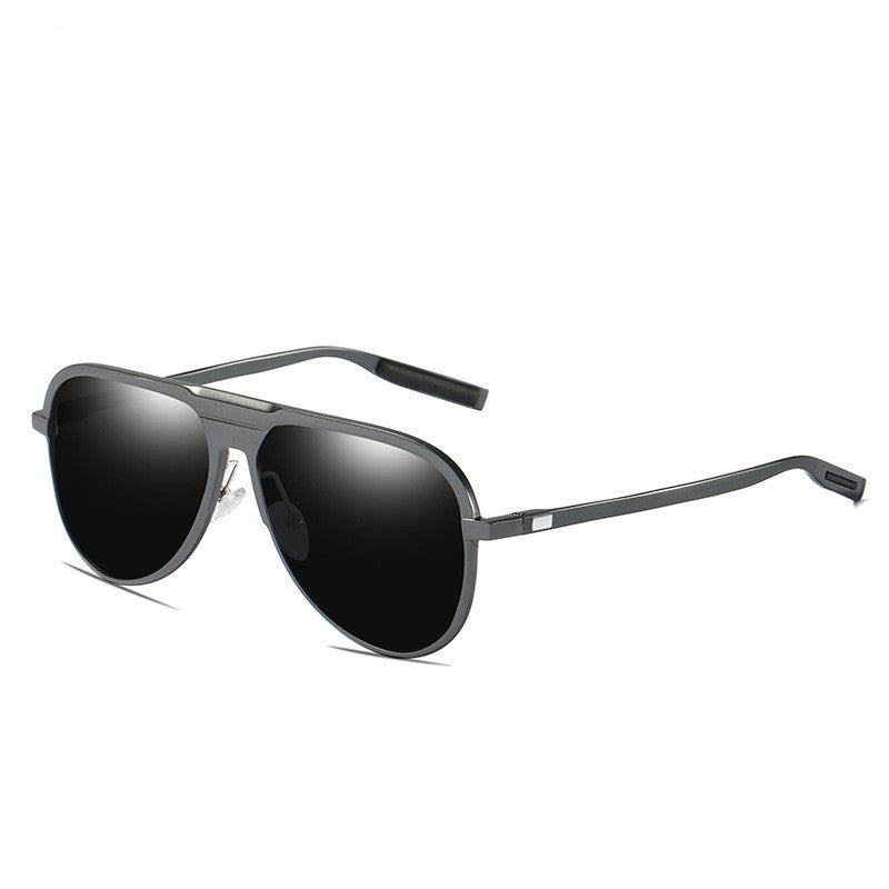 Fashion Personality Aluminum Magnesium Men's Sunglasses - Premium Zonnebrillen from My Store - Just €41.15! Shop now at KIYOO Royal Brand