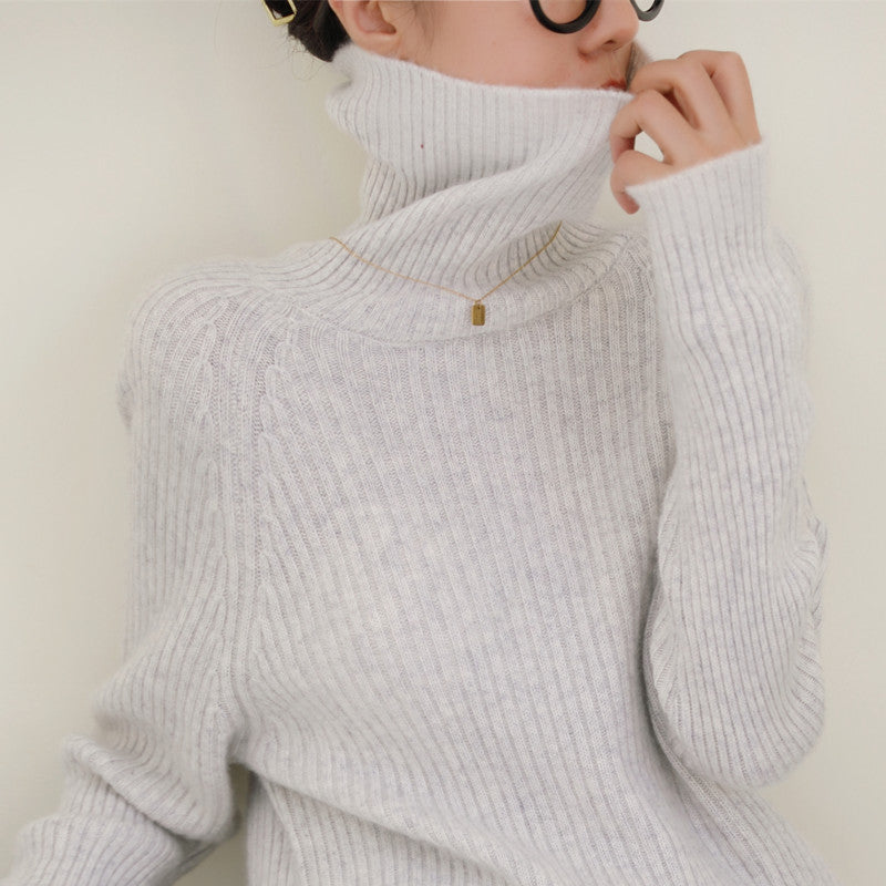 Thick Women Loose Woolen Sweater Women  Autumn - Premium Truien & Vesten from My Store - Just €142.49! Shop now at KIYOO Royal Brand