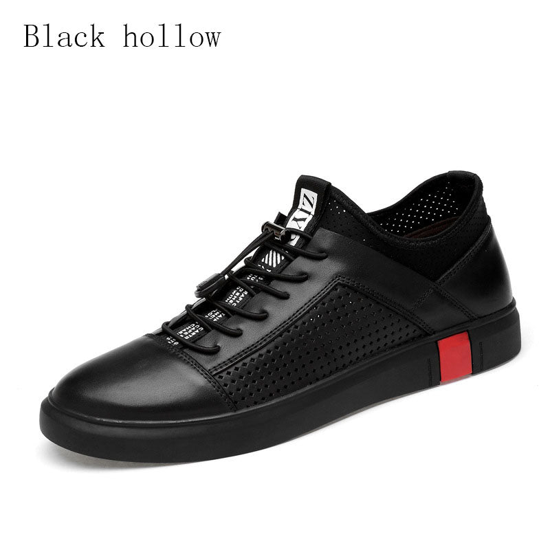 Men's Fashion Casual Top Layer Leather Sneakers - Premium Sneakers from My Store - Just €162.59! Shop now at KIYOO Royal Brand