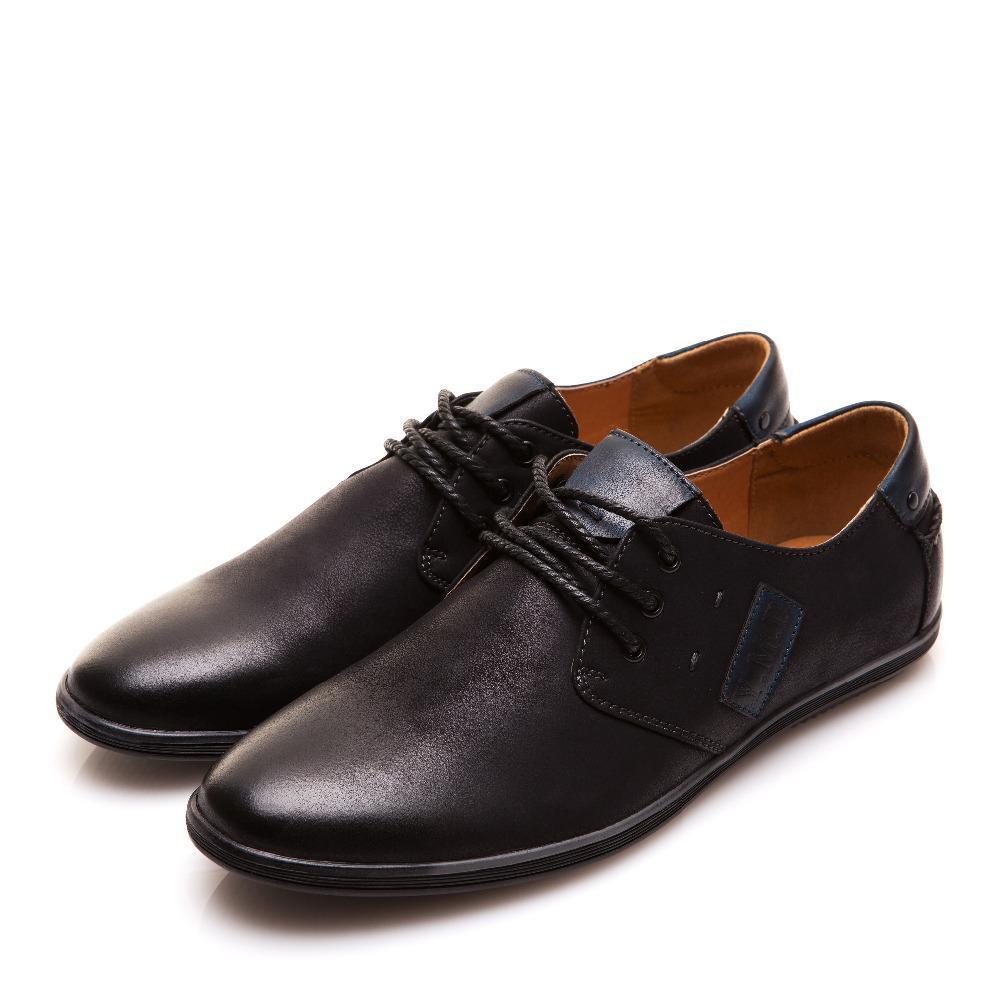 Men's Casual Lace-up Flats Shoes - Premium veterschoenen from My Store - Just €135.04! Shop now at KIYOO Royal Brand