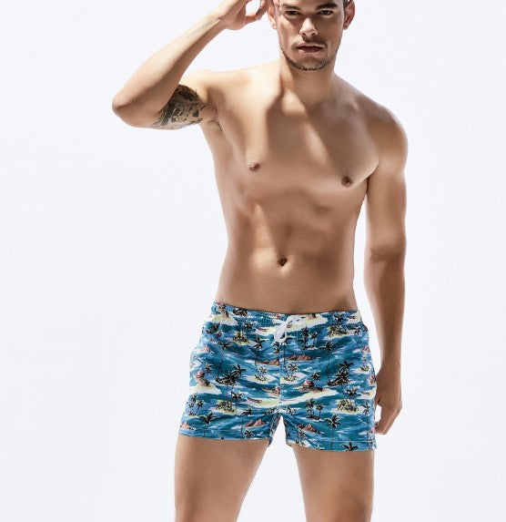 Tropics Beach Shorts - Premium Badmode from My Store - Just €28.67! Shop now at KIYOO Royal Brand