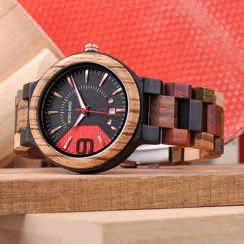 Houten horloge heren - Premium Watches from My Store - Just €67.79! Shop now at KIYOO Royal Brand