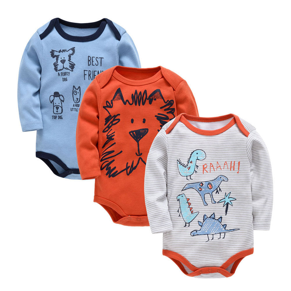 Babykleding met lange mouw cartoon - Premium babykleding from My Store - Just €24.39! Shop now at KIYOO Royal Brand