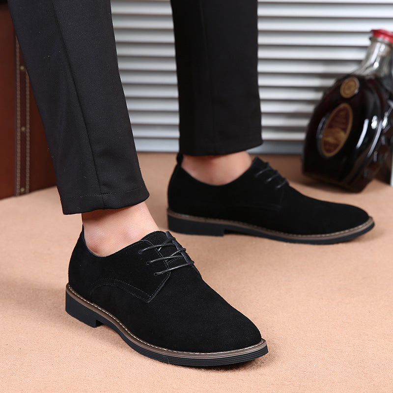 Low to help shallow mouth rubber low heel men's casual shoes - Premium veterschoenen from My Store - Just €79.57! Shop now at KIYOO Royal Brand