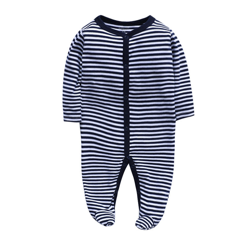 Katoenen babykleding uit één stuk