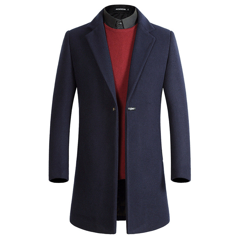 Men's Casual Thick Slim Coat