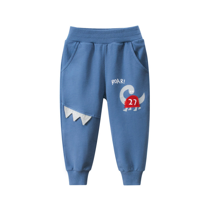 Children's pants dinosaur sweatpants - Premium Jongens broeken from My Store - Just €23.52! Shop now at KIYOO Royal Brand