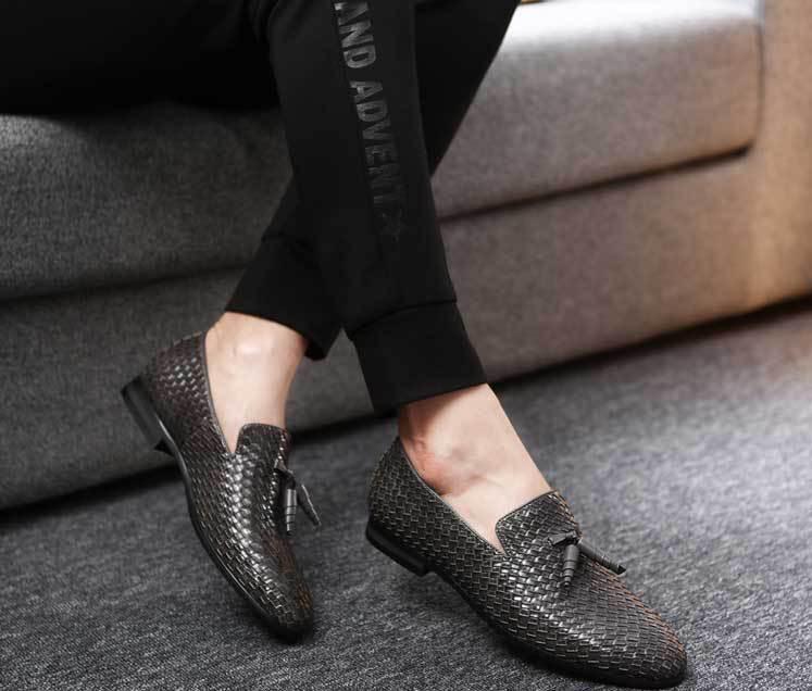 Anyaman heren loafers - Premium Loafers from My Store - Just €38.82! Shop now at KIYOO Royal Brand