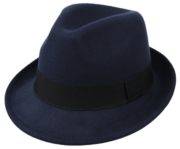 Gentleman hat jazz hat felt hat - Premium Hoeden & Petten from My Store - Just €16.65! Shop now at KIYOO Royal Brand