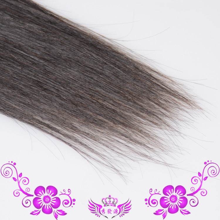 Real hair hair piece - Premium haar from My Store - Just €42.81! Shop now at KIYOO Royal Brand