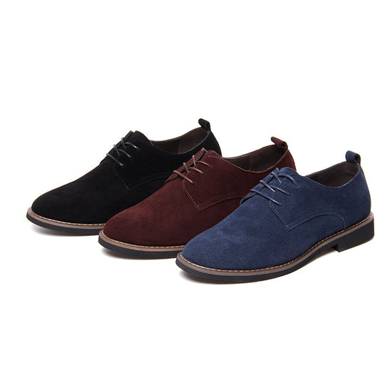 Low to help shallow mouth rubber low heel men's casual shoes - Premium veterschoenen from My Store - Just €79.57! Shop now at KIYOO Royal Brand