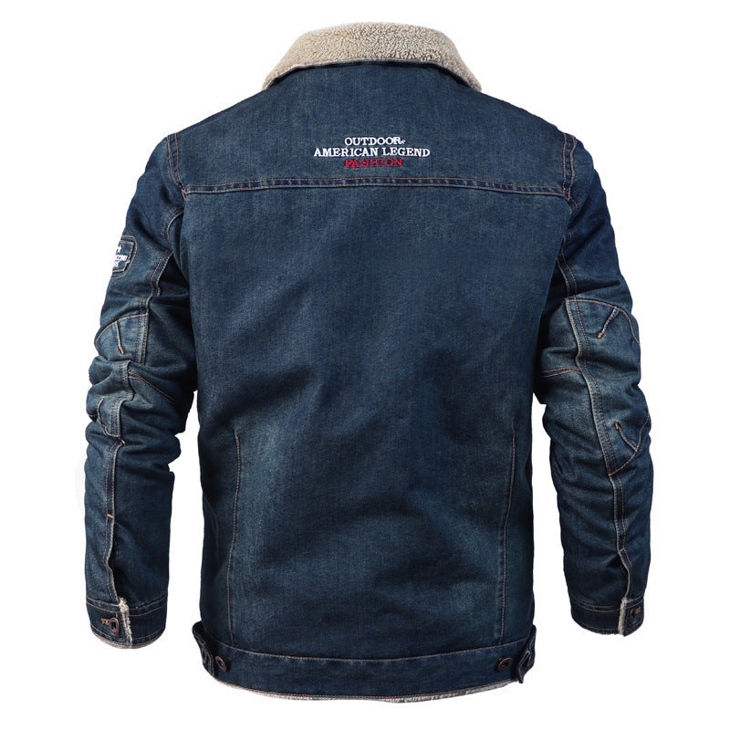 Denim jacket men - Premium Jassen from My Store - Just €69.79! Shop now at KIYOO Royal Brand