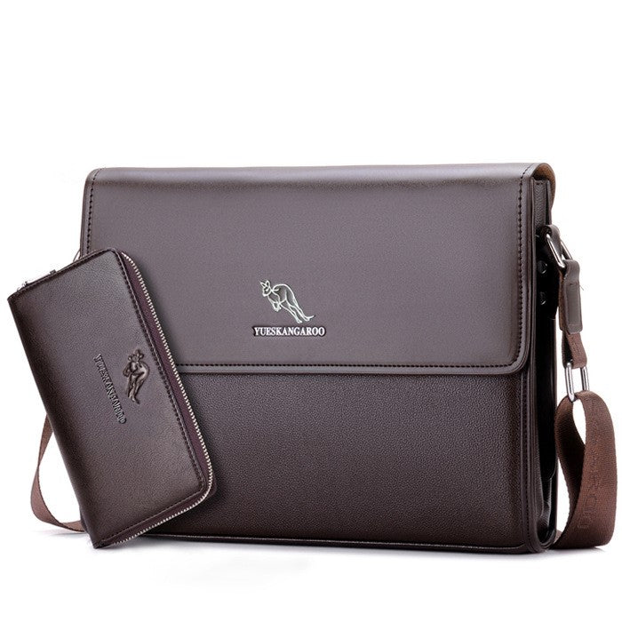 Kangaroo men's bag Horizontal shoulder bag - Premium Tassen & Rugtassen from My Store - Just €47.96! Shop now at KIYOO Royal Brand