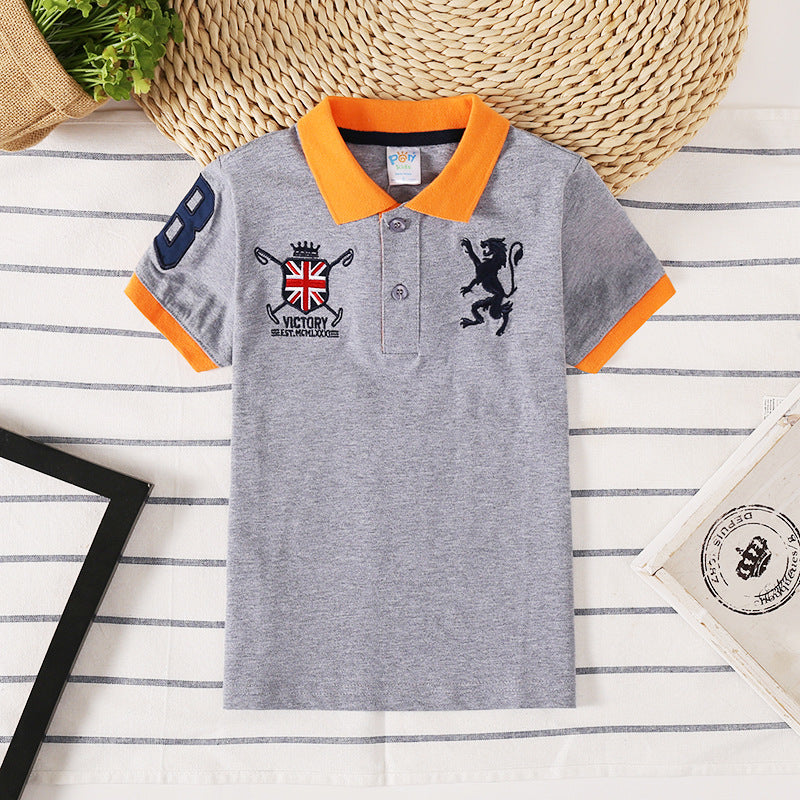 polo kids shirt boys - Premium T-shirt Jongens from My Store - Just €47.75! Shop now at KIYOO Royal Brand