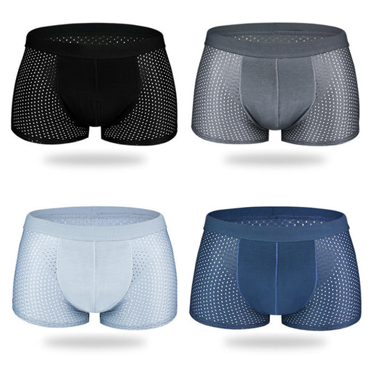 Fashionable Personality Men's Underwear 4 Sets - Premium Ondergoed from My Store - Just €39.65! Shop now at KIYOO Royal Brand