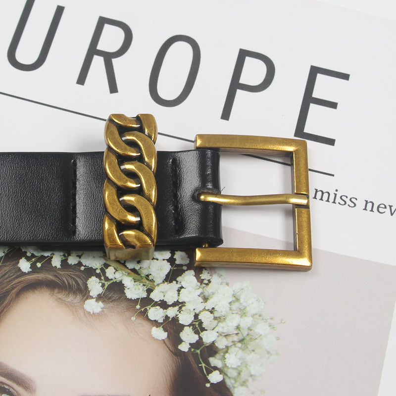 Fashion Fried Dough Twist Buckle Belt Lady - Premium Riemen from My Store - Just €23.71! Shop now at KIYOO Royal Brand