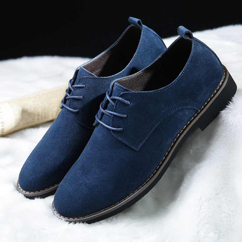 Low to help shallow mouth rubber low heel men's casual shoes - Premium veterschoenen from My Store - Just €79.57! Shop now at KIYOO Royal Brand