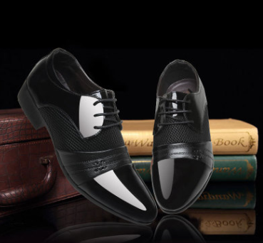 New men's fashion business casual shoes dress shoes - Premium veterschoenen from My Store - Just €43.18! Shop now at KIYOO Royal Brand