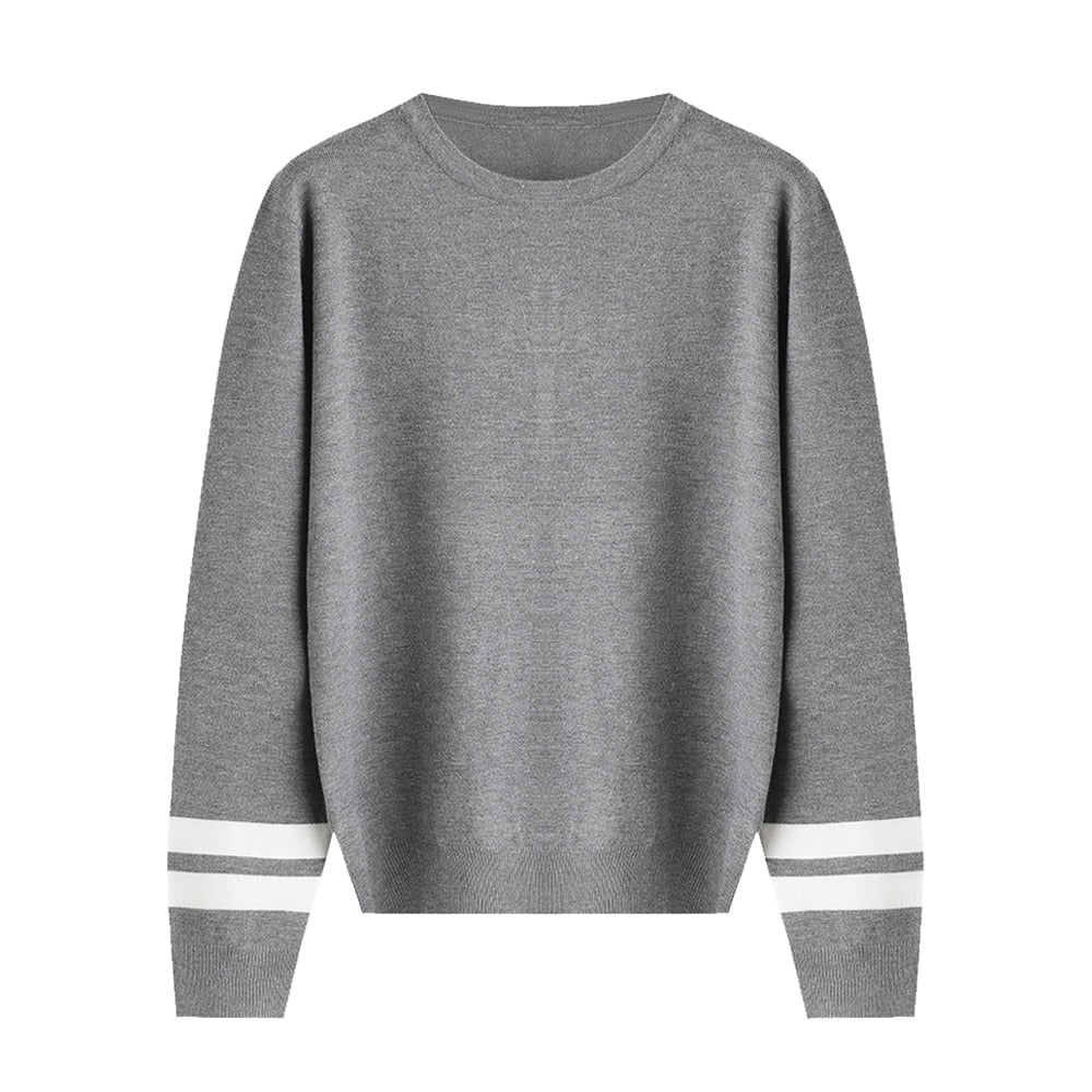 Gebreide trui met ronde hals - Premium Truien & Sweaters from My Store - Just €26.58! Shop now at KIYOO Royal Brand