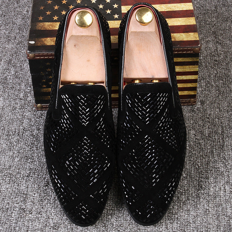 Studded leather shoes - Premium Loafers from My Store - Just €72.14! Shop now at KIYOO Royal Brand