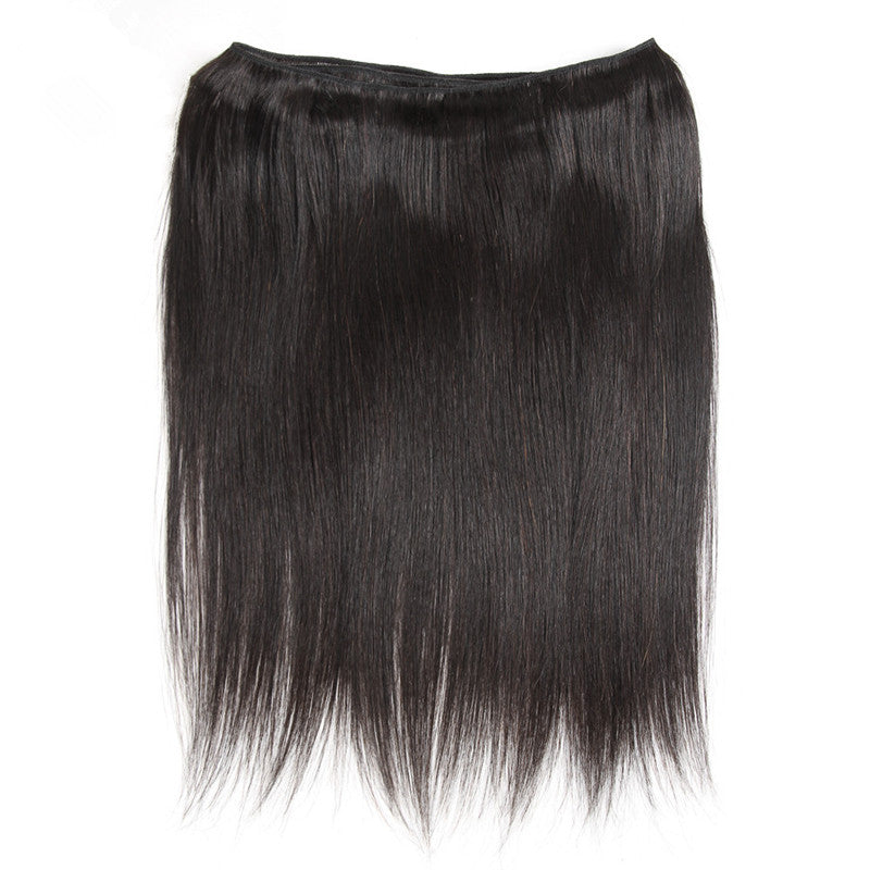 Reality Wig, Smooth Hair, Straight Hair Tie, Closed Peruvian Hair Tie - Premium haar from My Store - Just €493.14! Shop now at KIYOO Royal Brand