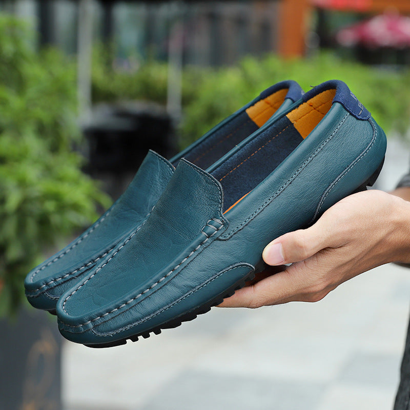 British Soft-Soled Breathable Casual Shoes Lazy Shoes - Premium Loafers from My Store - Just €51.48! Shop now at KIYOO Royal Brand