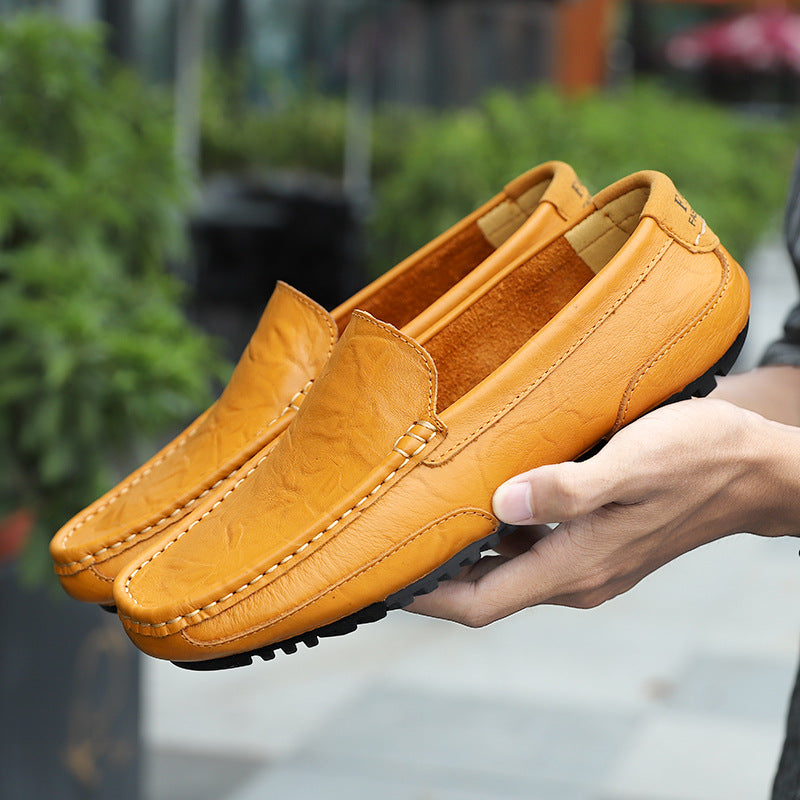 British Soft-Soled Breathable Casual Shoes Lazy Shoes - Premium Loafers from My Store - Just €51.48! Shop now at KIYOO Royal Brand