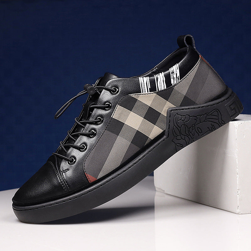 Breathable Check Cloth Board Shoes Youth Casual Shoes Men - Premium Sneakers from My Store - Just €87.76! Shop now at KIYOO Royal Brand